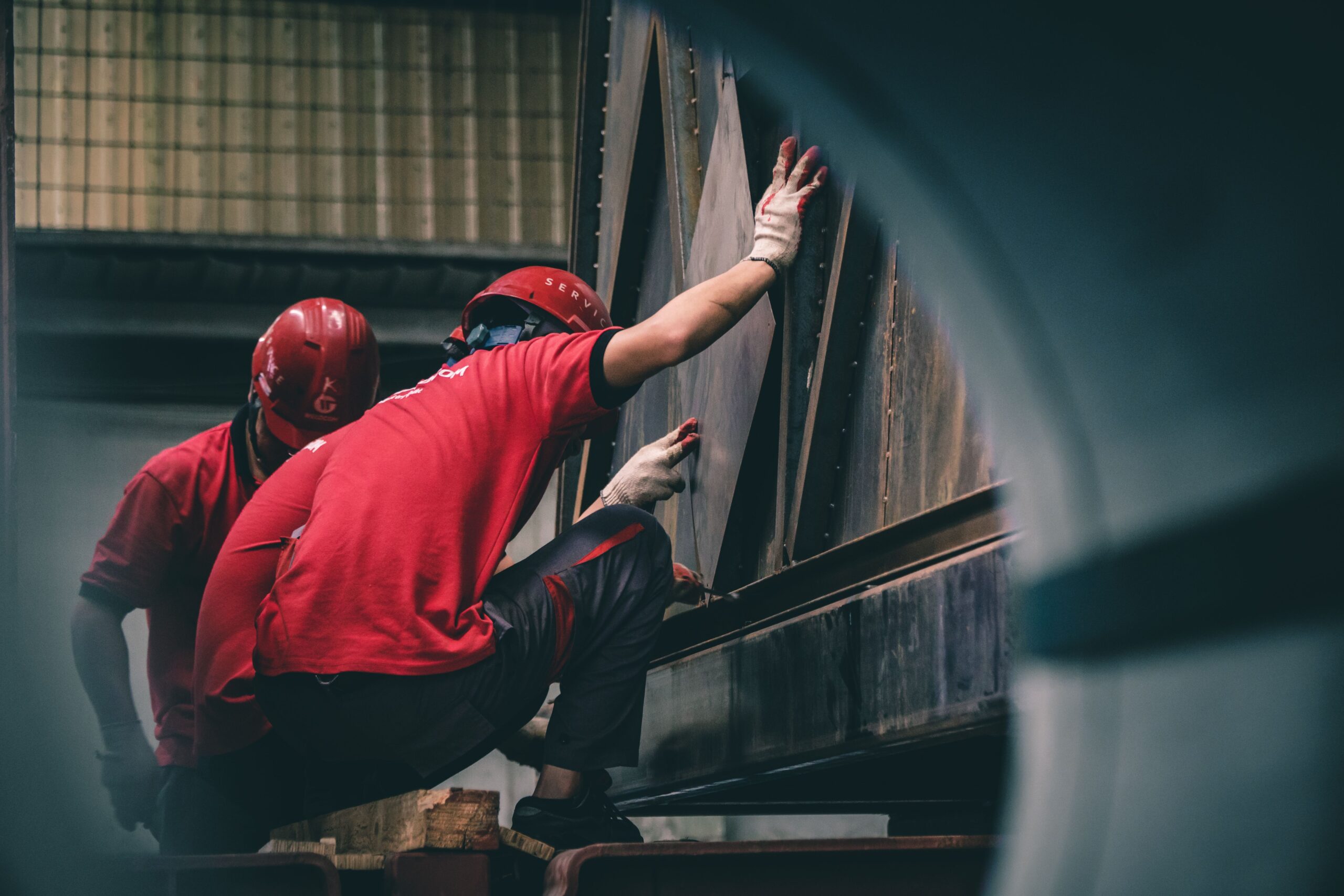workers working in the factory