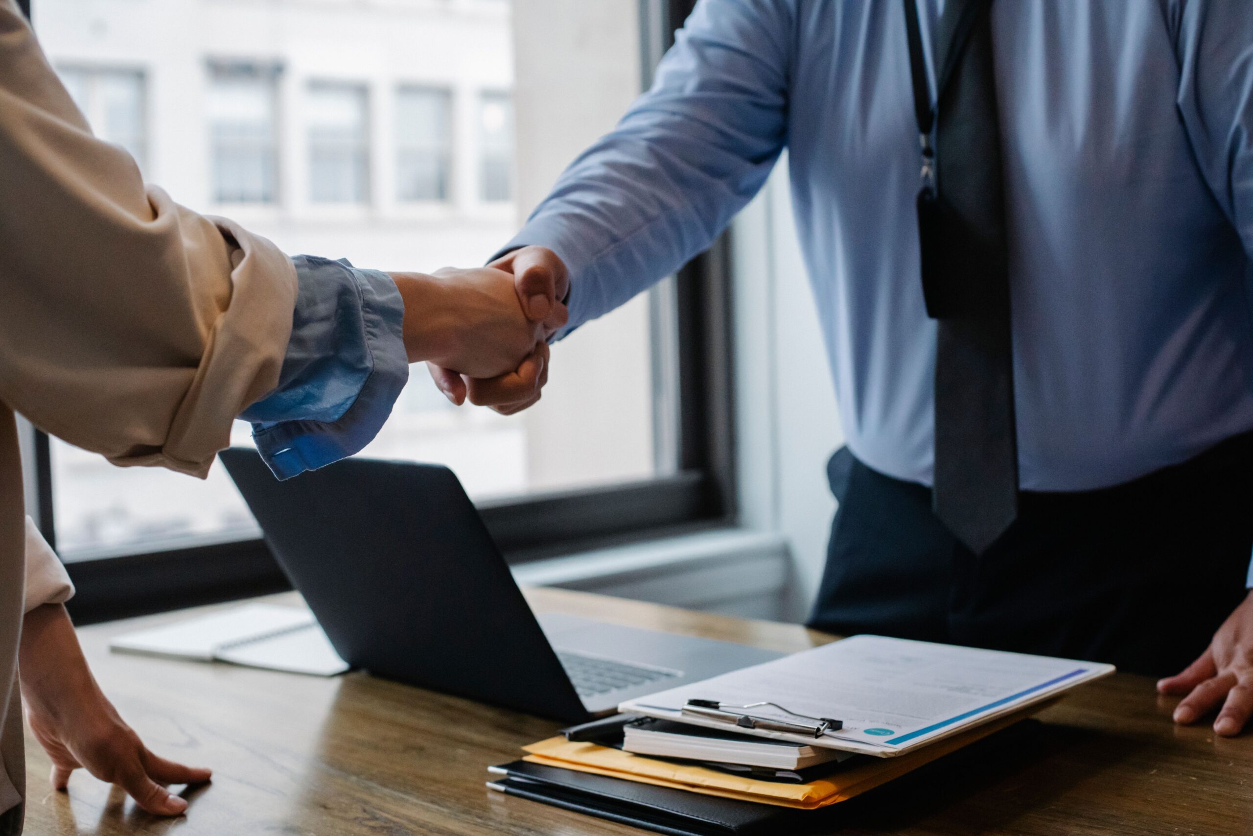 Corporate Handshake
