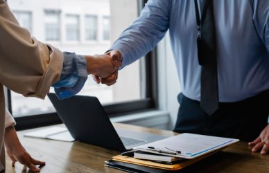 Corporate Handshake