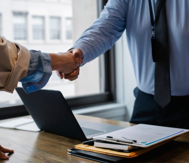 Corporate Handshake